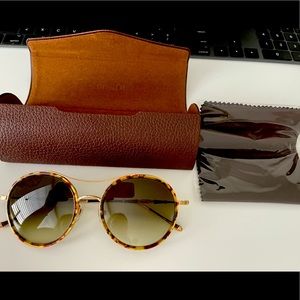 Matsuda sunglasses (NEW with box and lense wipe)